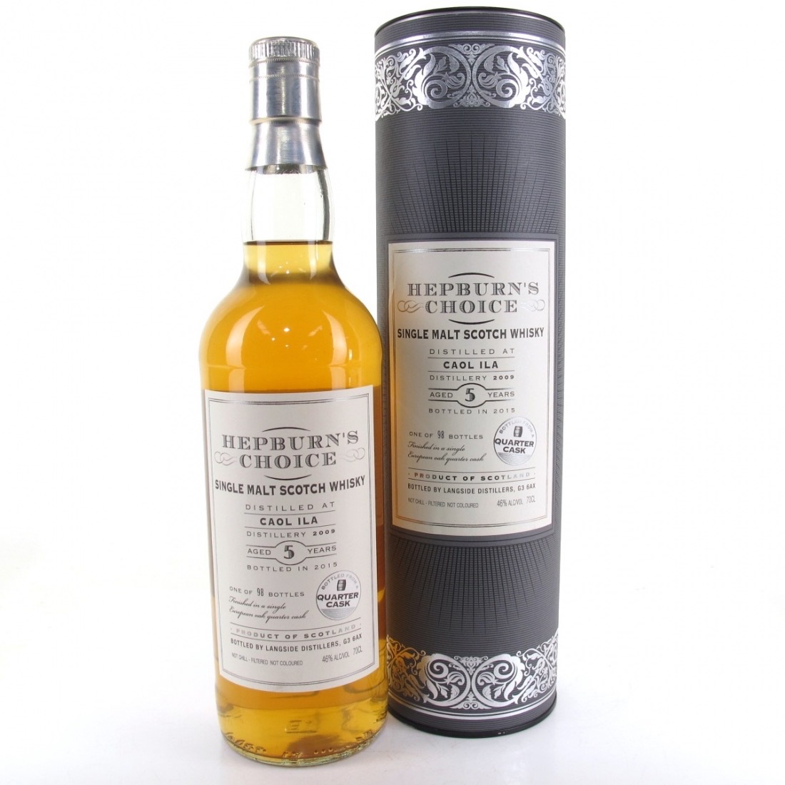 Caol Ila 2009 5 Year Hepburn's Choice (Hunter Laing)