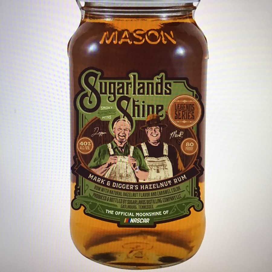 Sugarlands Shine Mark & Digger Hazelnut Rum