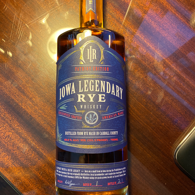 Iowa Legendary Rye Patriot Edition