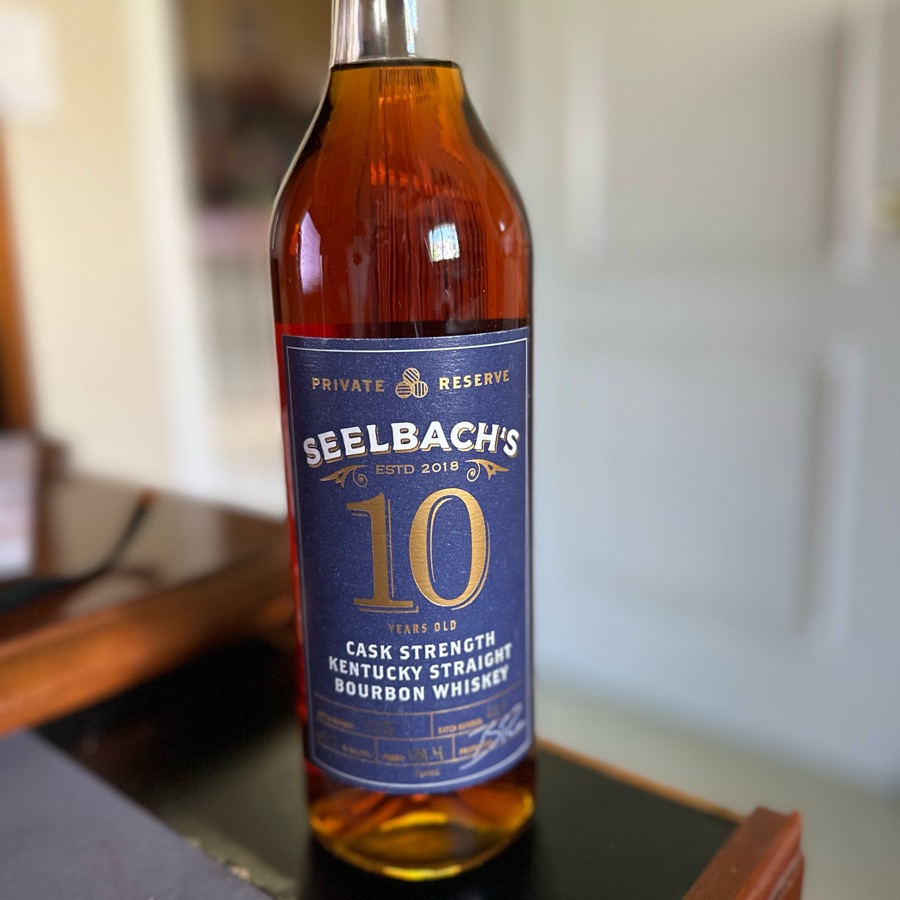 Seelbach's 10 Year Old Cask Strength Kentucky Straight Bourbon Whiskey
