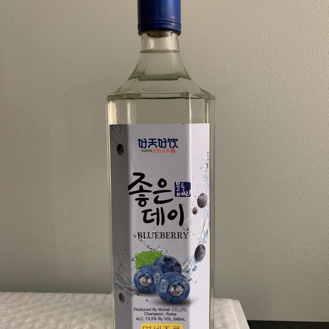 Muhak - Good Day Blue Blueberry Soju