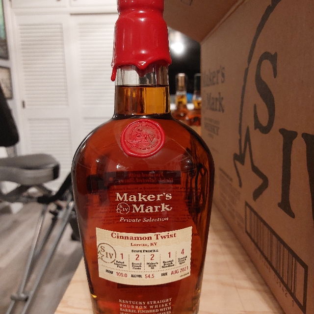 Maker's Mark Private Selection Cinnamon Twist