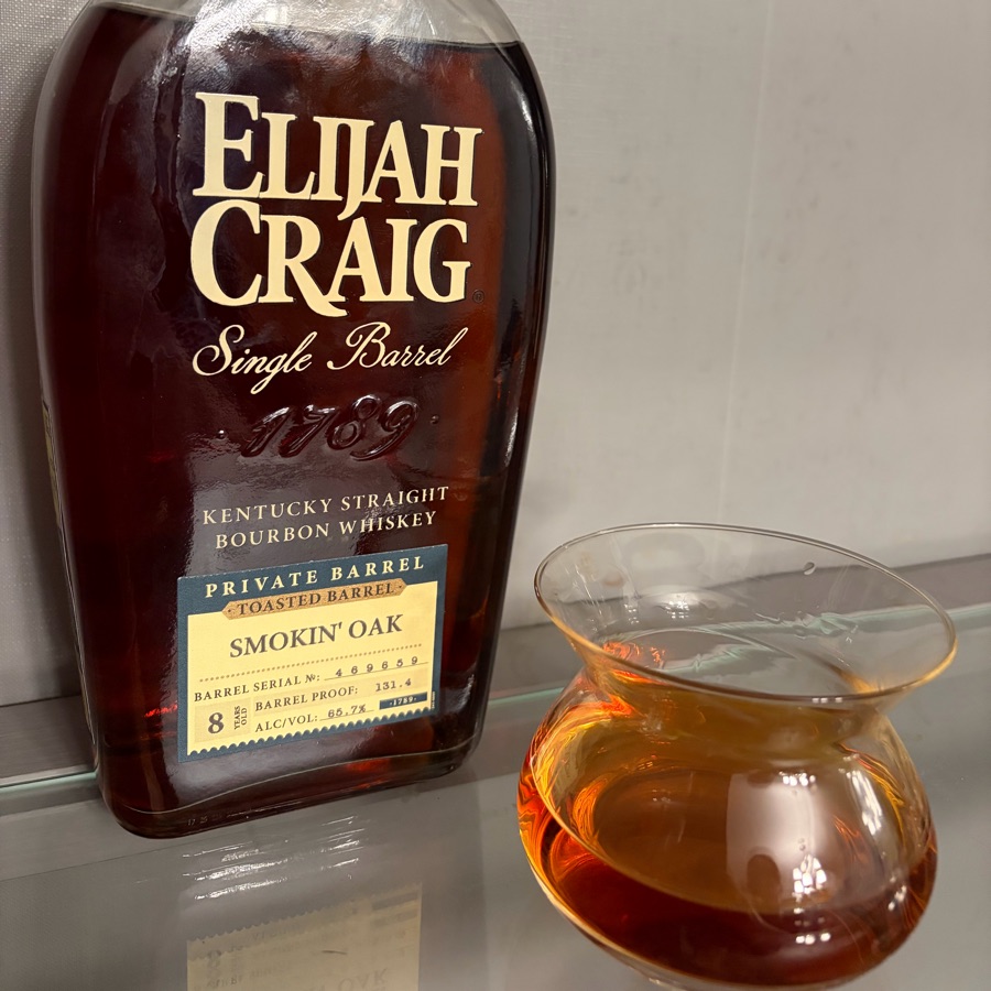 Elijah Craig Smokin Oak Private Toasted Barrel Proof