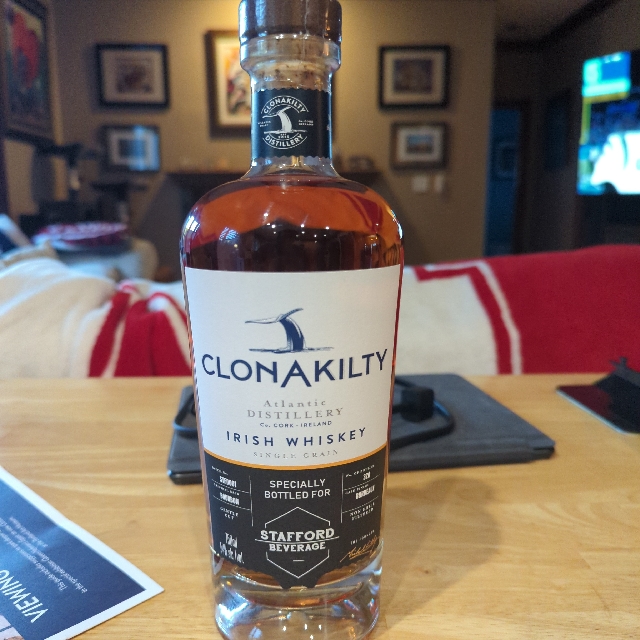 Clonakilty Single Grain (Stafford Beverage)