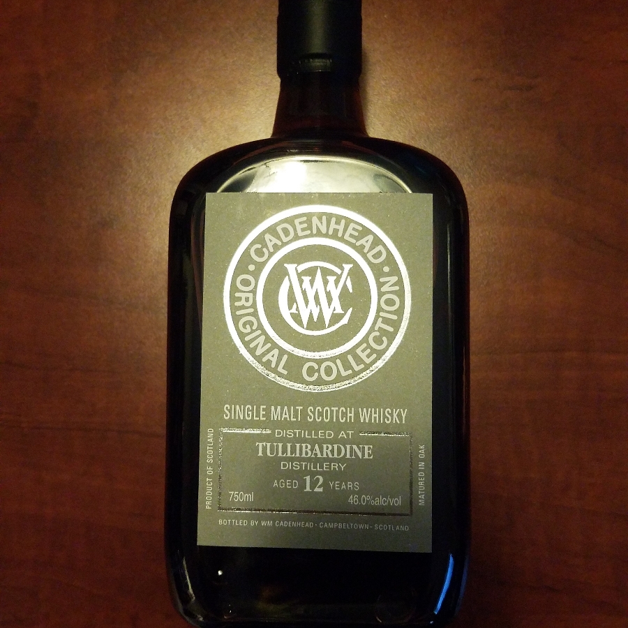 Tullibardine 12, Cadenhead Original Collection