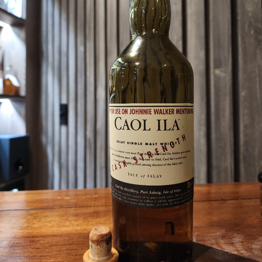 Caol Ila Cask Strength JW Mentoring