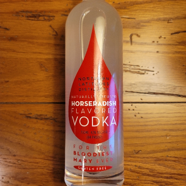 Northern Latitudes Distillery Horseradish Flavored Vodka