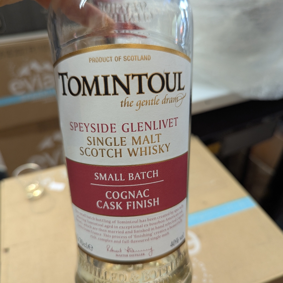 Tomintoul - Speyside Glenlivet - Small Batch - Cognac Cask Finish
