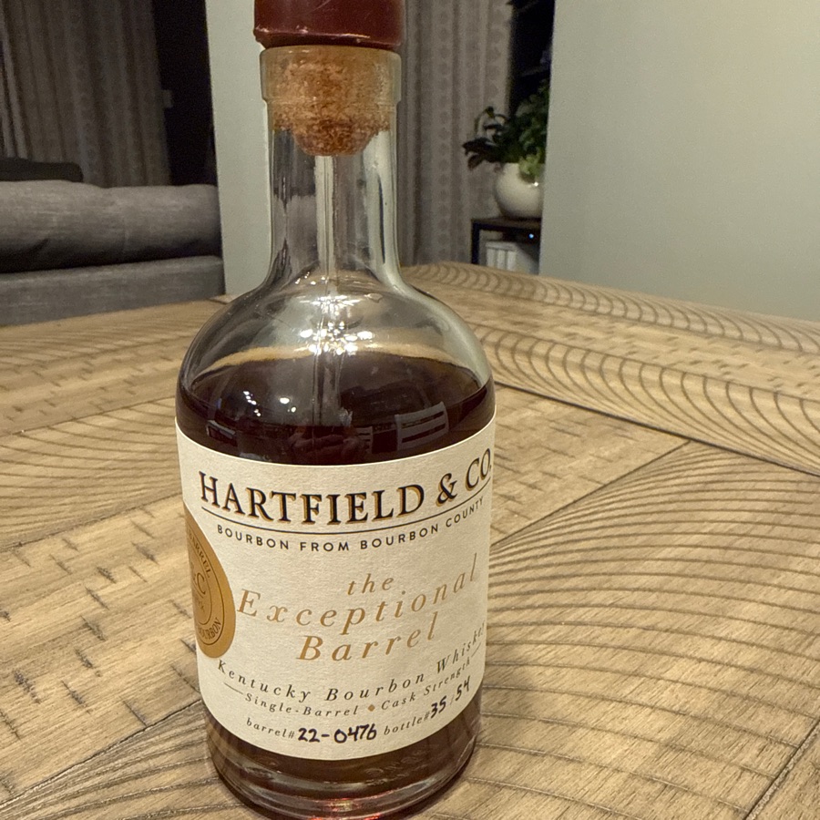 Hartfield & Co. The Exceptional Barrel