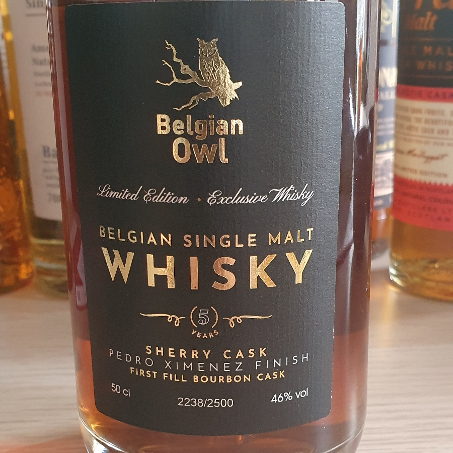 Belgian Owl Limited edition Sherry Cask Pedro Ximenez cask finish