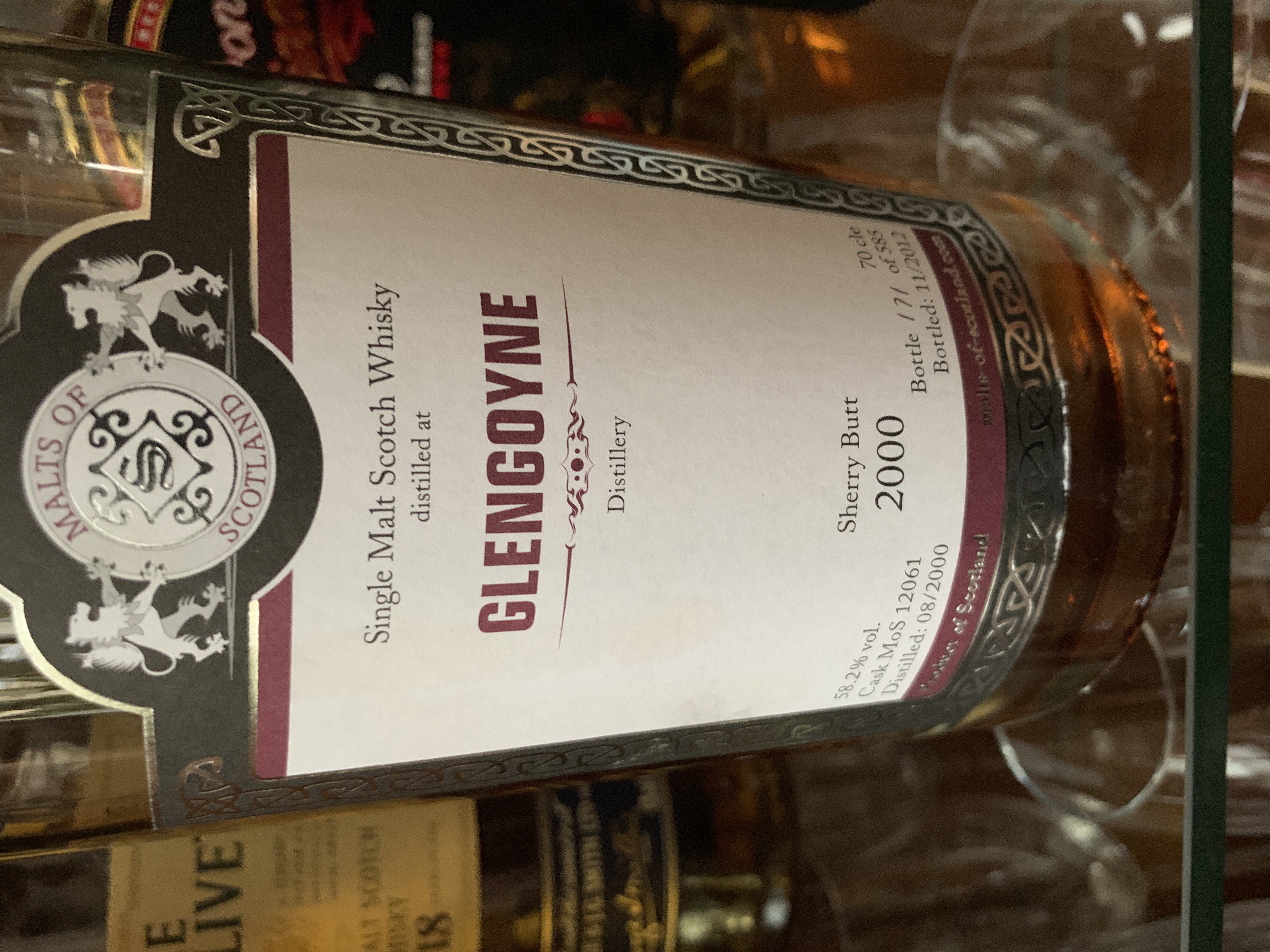 Glengoyne sherry butt 2000 Single cask