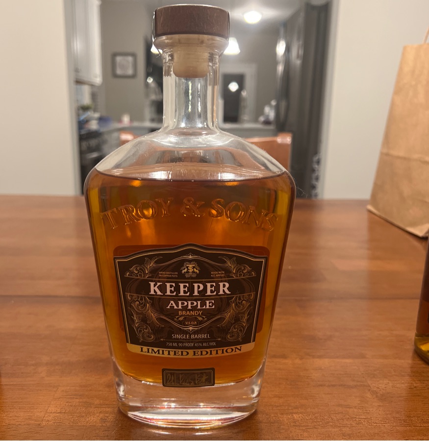 Troy & Sons Keeper Apple Brandy Limited Edition