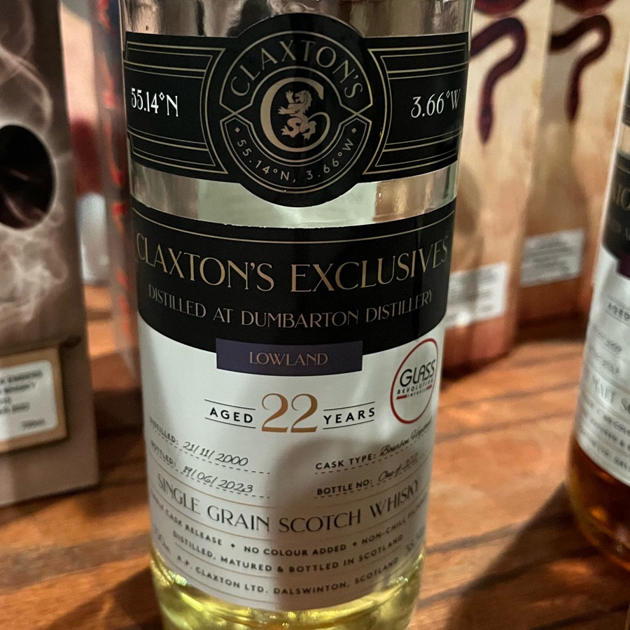 Dumbarton 22 Years (Claxton's Exclusives)