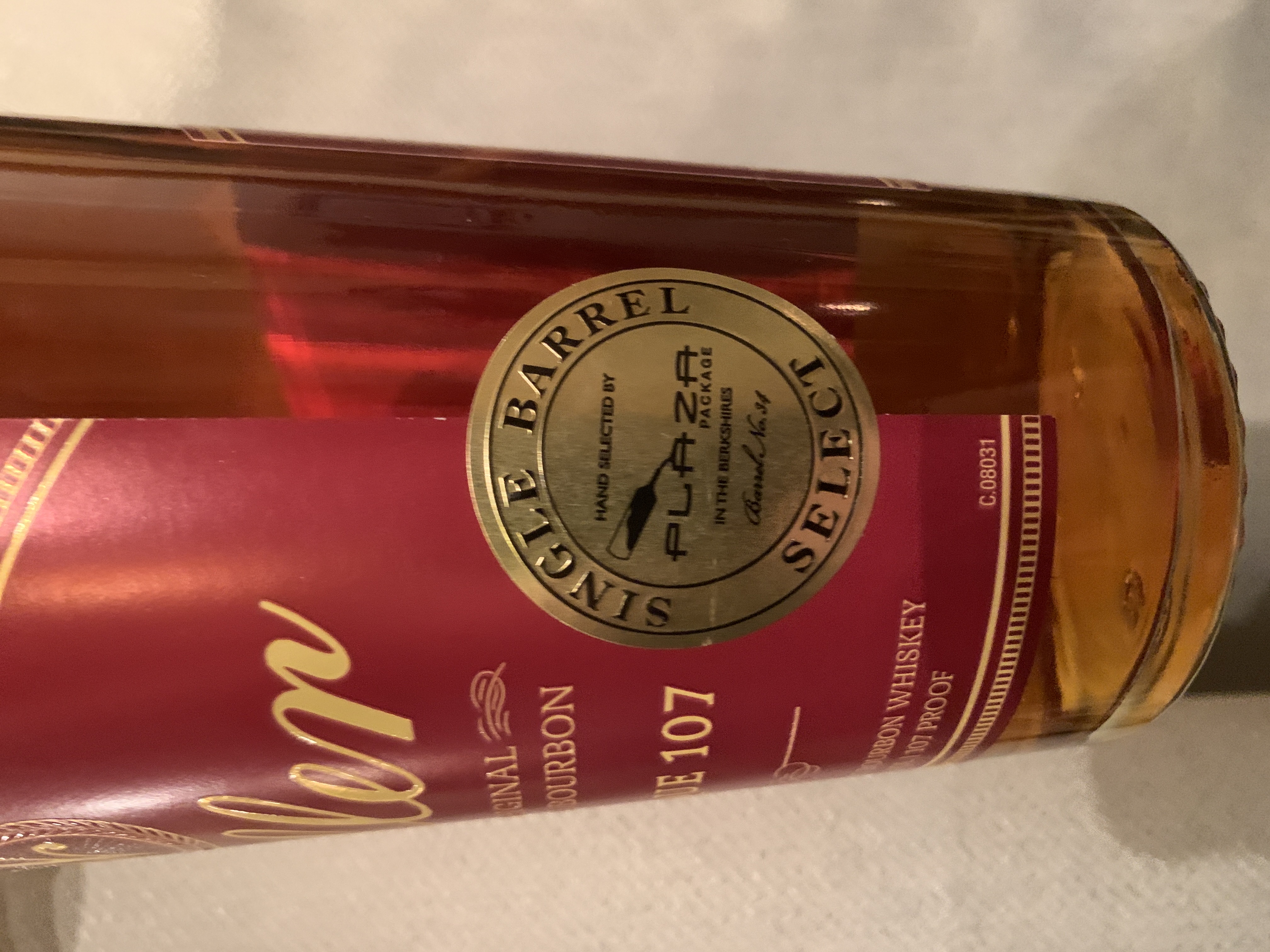 Weller Antique 107 Plaza Package Single Barrel Select