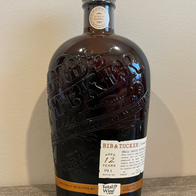 Bib & Tucker Single Barrel Select - Aged 12 Years (Total Wine & More)