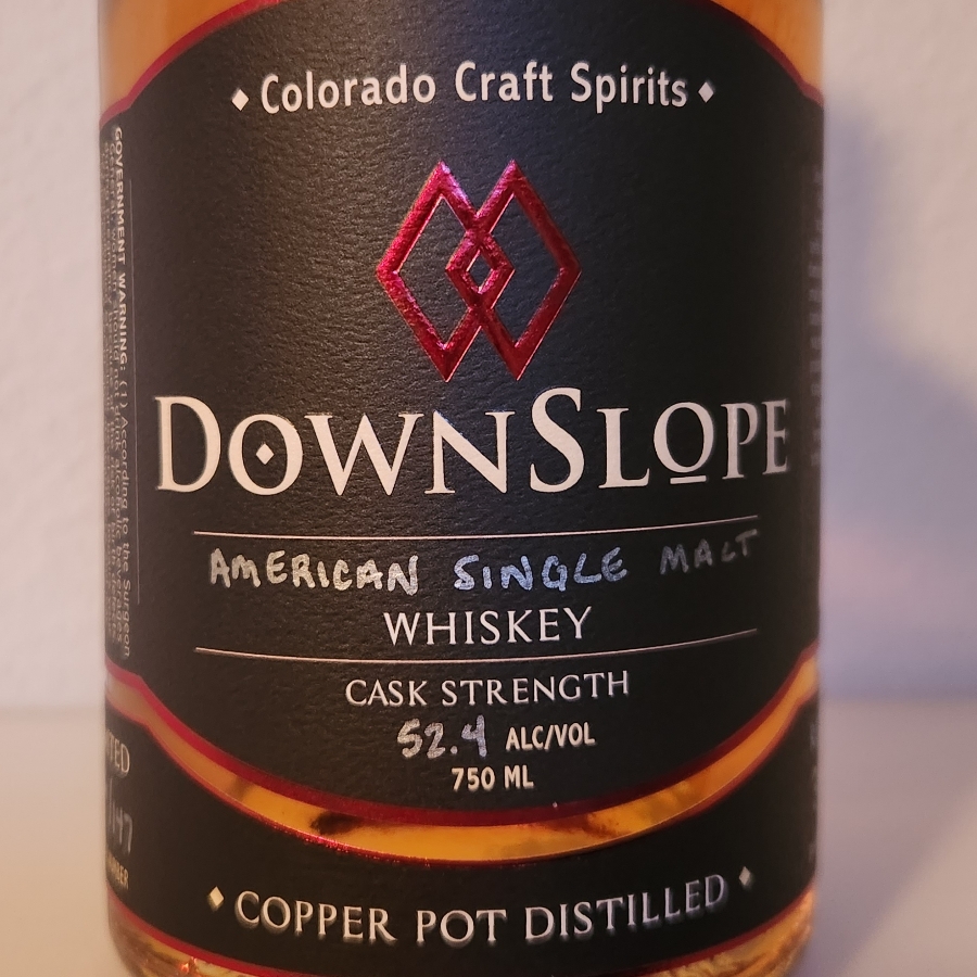 Downslope Cask Strength American Single Malt