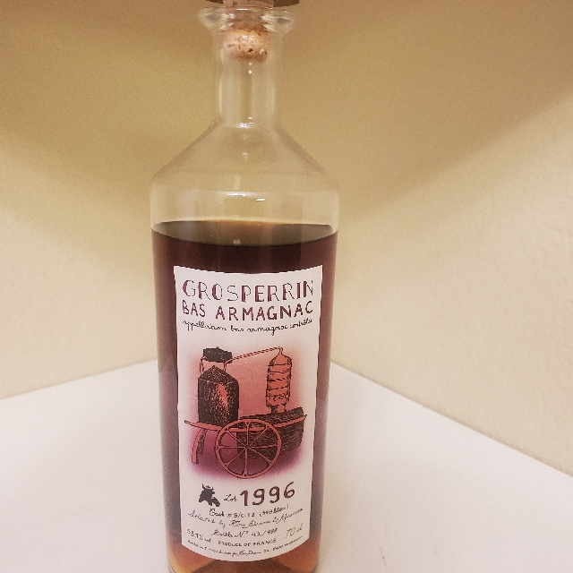 Grosperrin bas Armagnac Lot 1996