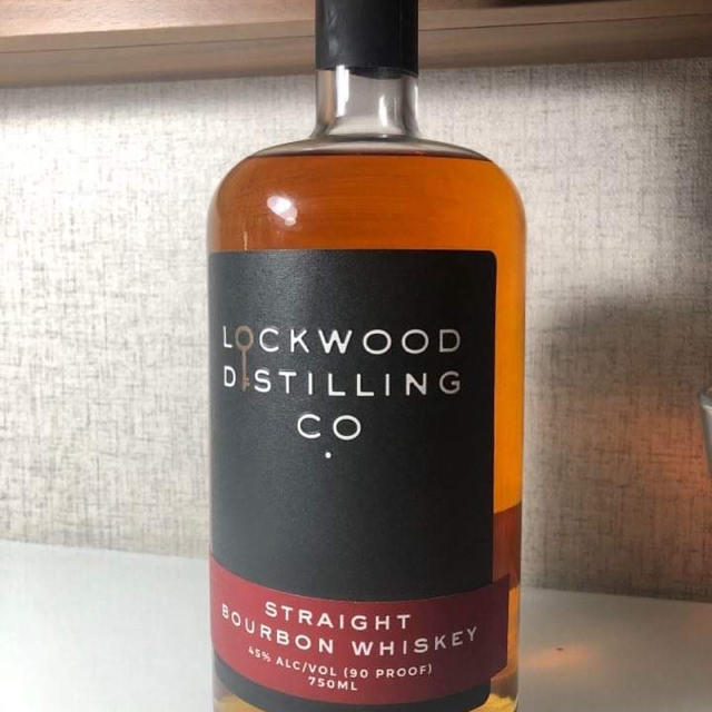 Lockwood distilling Co. straight bourbon whiskey