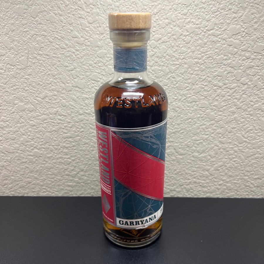 Westland Whiskey Single Malt Garryana 9th Edition Washington