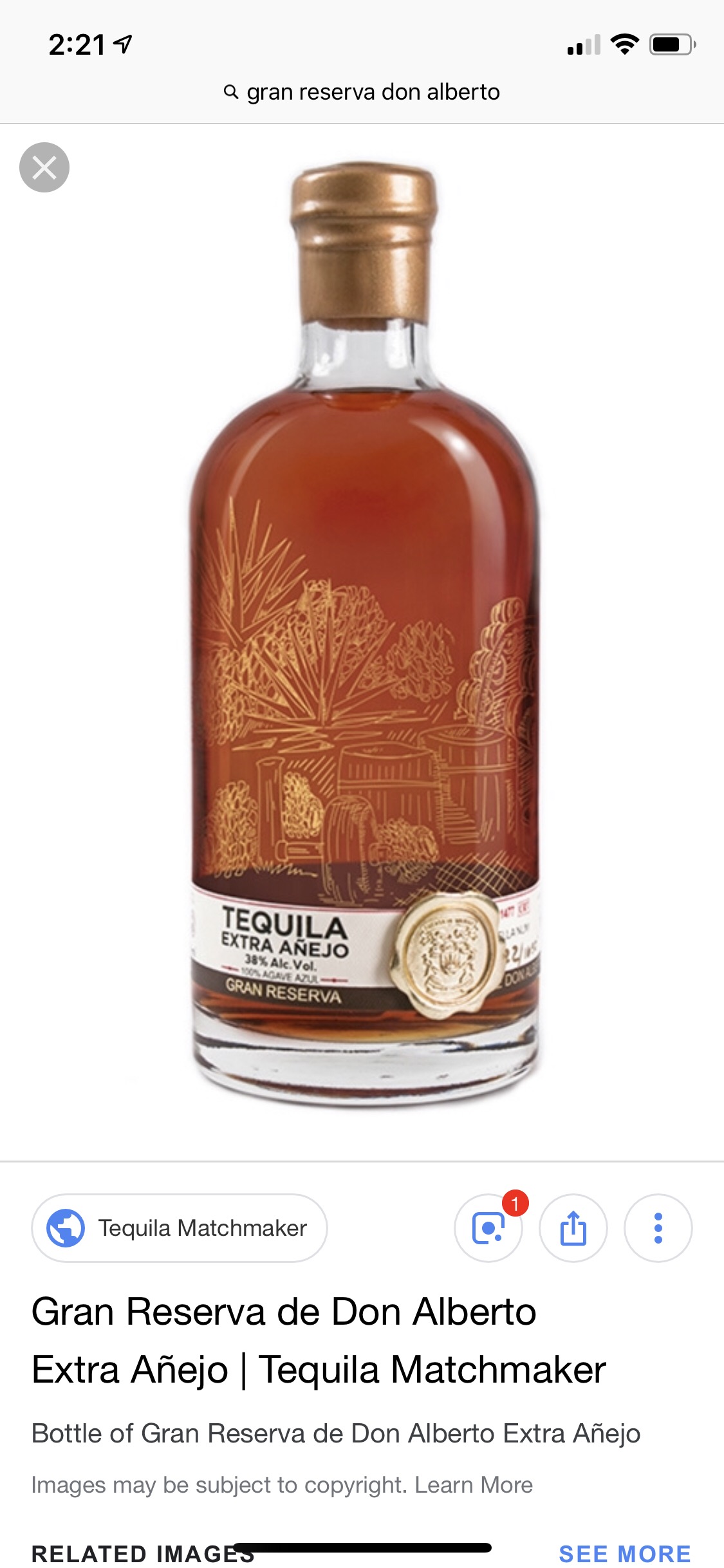 Don Alberto Extra Añejo Tequila