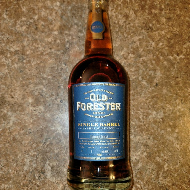 Old Forester Single Barrel Bourbon Barrel Strength (Meijer Steward Select Barrel Pick Spring 2022)