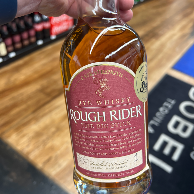 Rough Rider "The Big Stick" Rye Whiskey (Skip's Liquor)