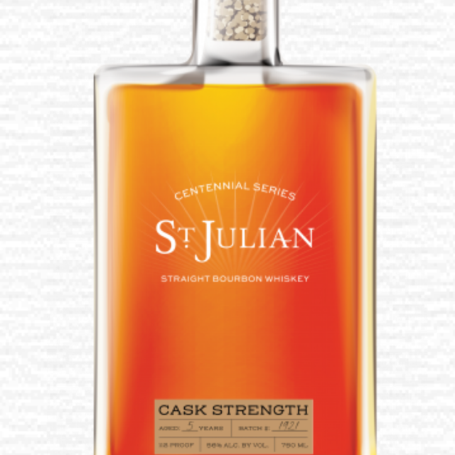 St. Julian Centennial Series Bourbon - Cask Strength