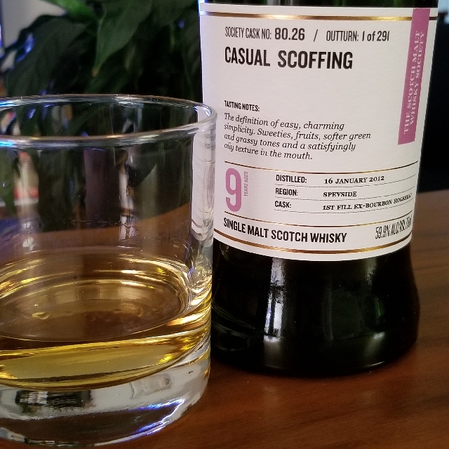 SMWS 80.26 ("Casual Scoffing")