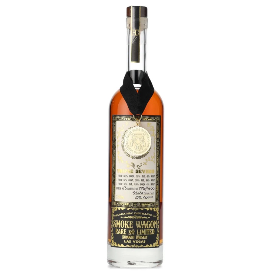 Smoke Wagon Rare and Limied Triple Sevens Blended Whiskey - Batch 3