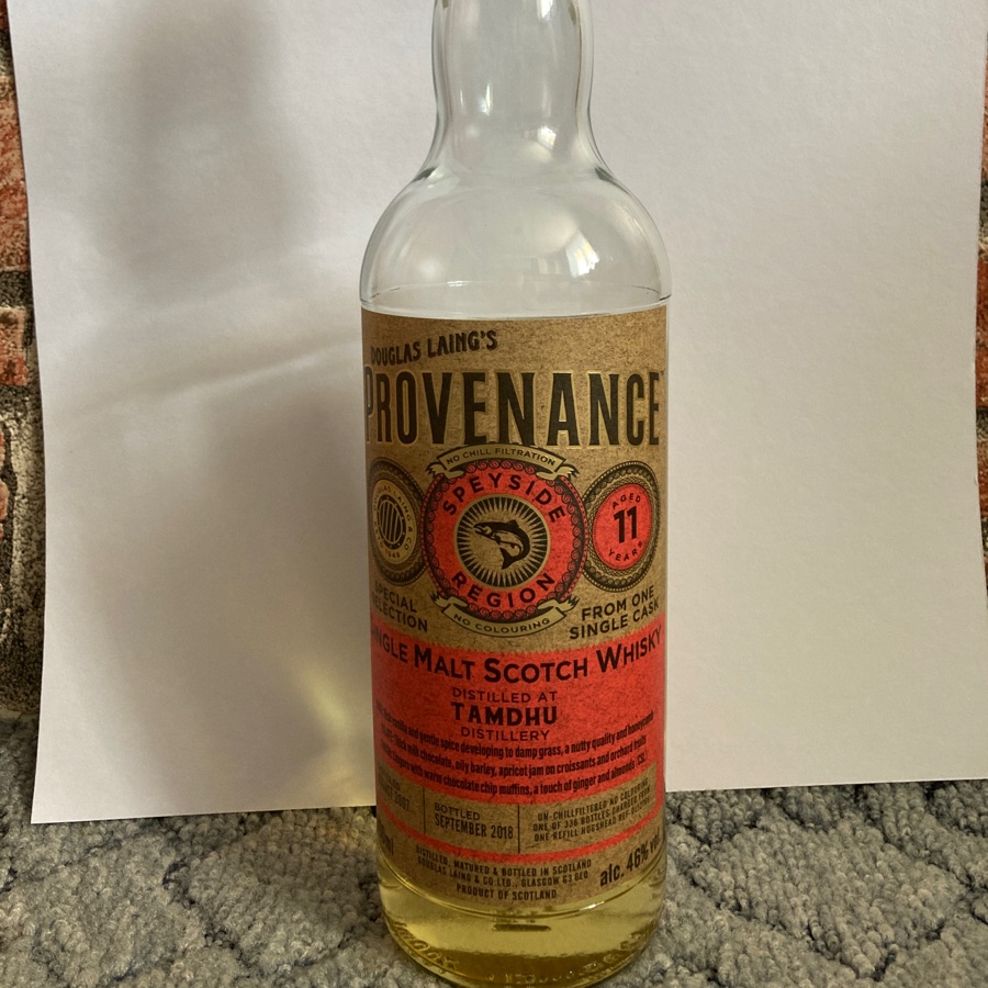 Douglas Laing's Provenance Tamdhu 11 years old