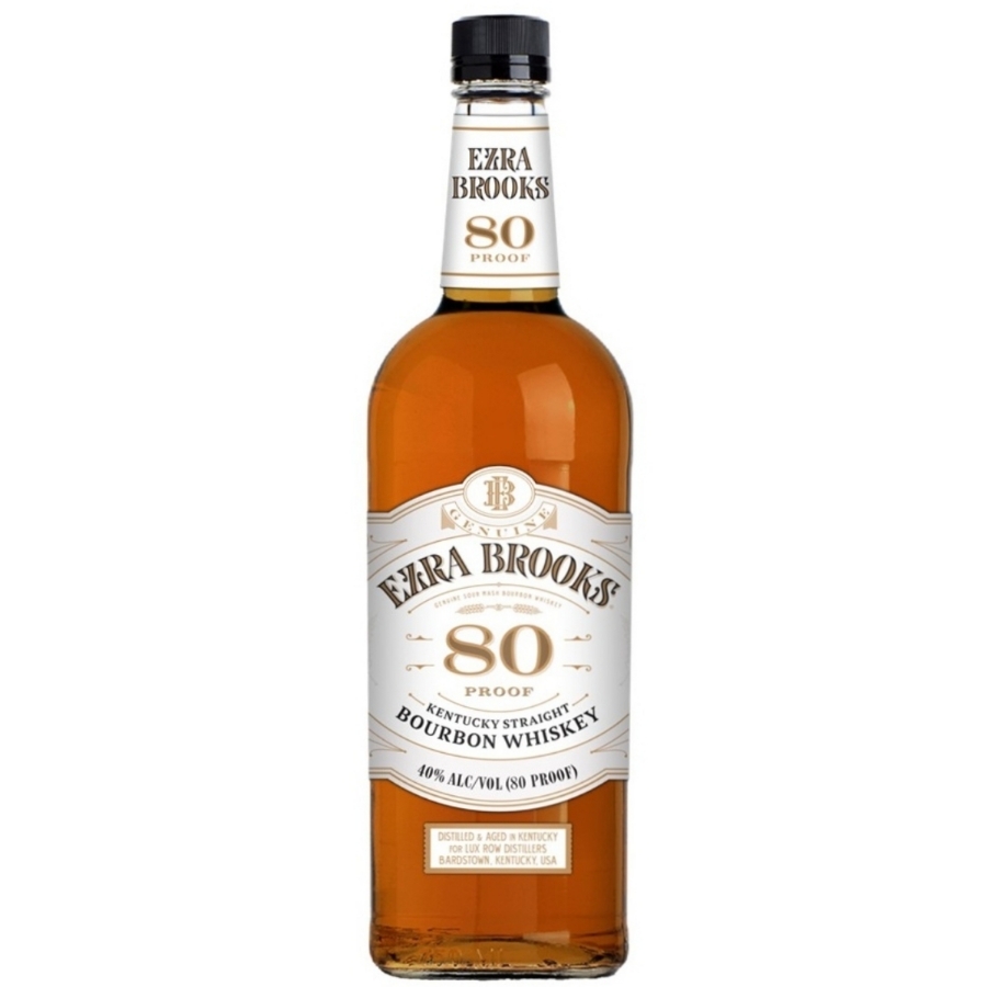 Ezra Brooks 80 Proof Kentucky Straight Bourbon Whiskey