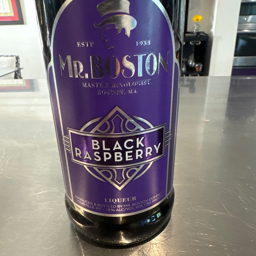 Mr Boston Black Rasberry