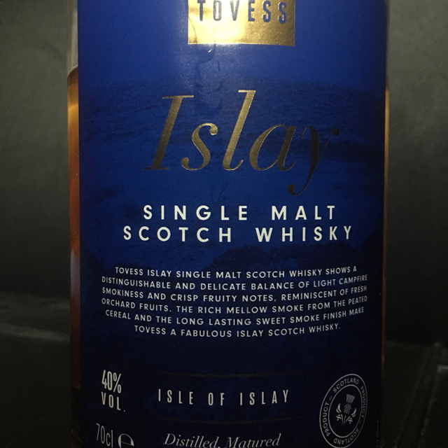 Tovess Islay Single Malt Scotch Whisky