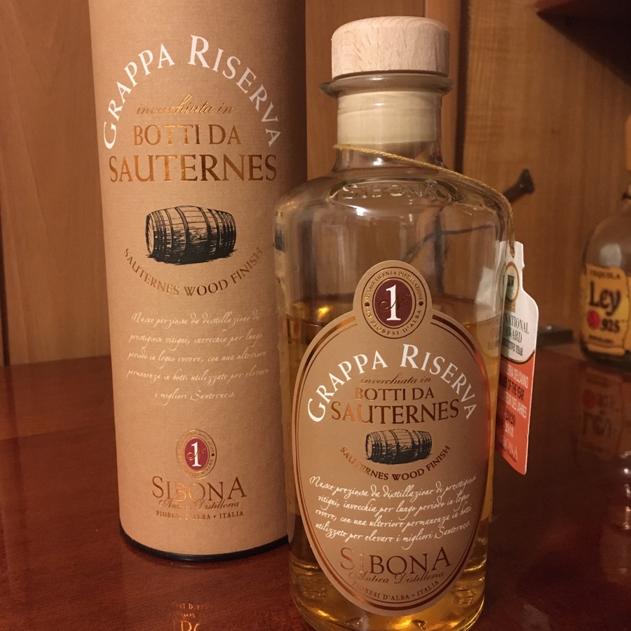 Sibona Grappa Riserva Botti da Sauternes