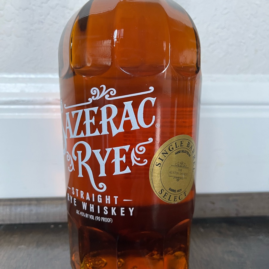 Sazerac Rye Single Barrel Select (The Austin Shaker)