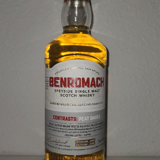 Benromach Contrasts: Peat Smoke