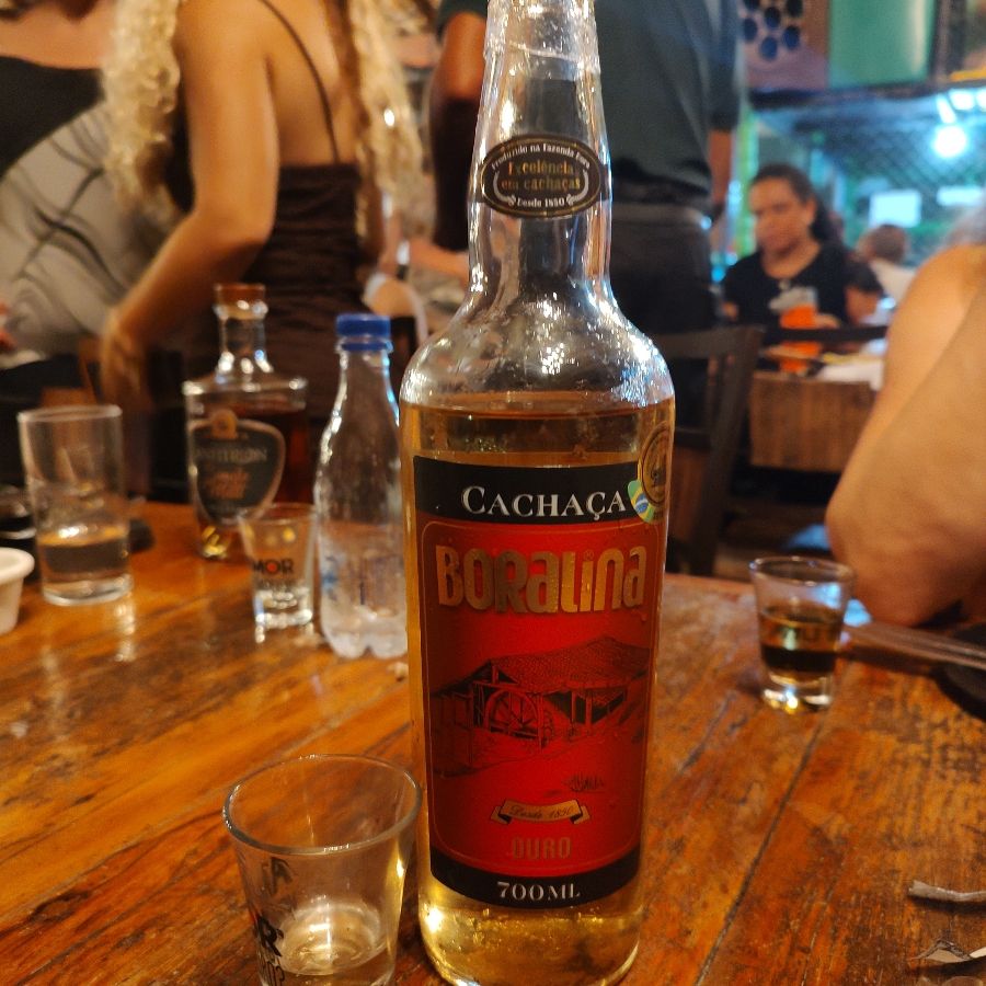 CACHAÇA BORALINA OURO 3 ANOS BÁLSAMO