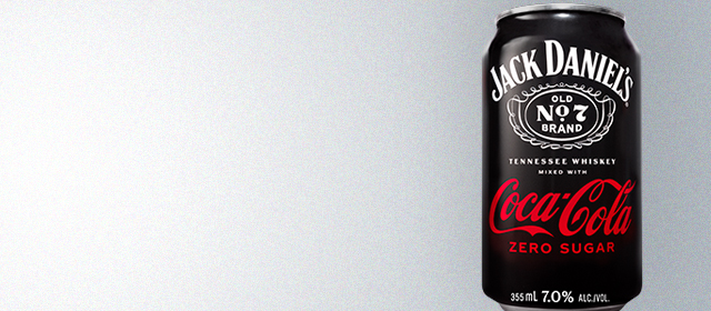 Jack Daniel's & Coca-Cola Zero Sugar