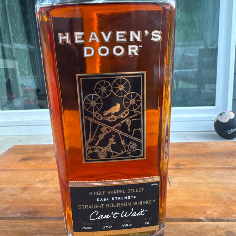 Heaven's Door Single Barrel Select "Can't Wait"