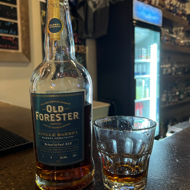 Old Forester Single Barrel Barrel Strength (B&T W1, F8)