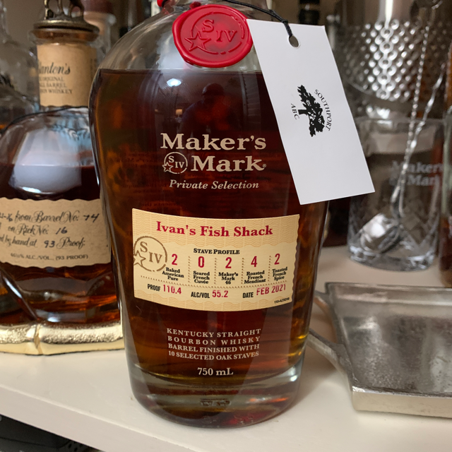 Maker's Mark Private Selection Ivan's Fish Shack