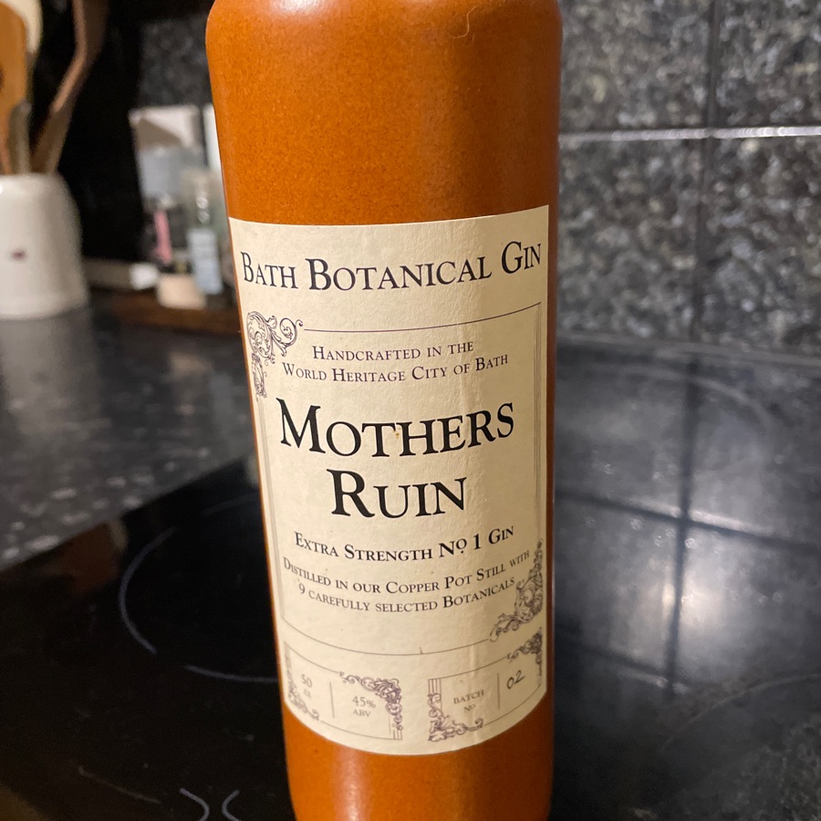 Bath Botanical Gin - Mothers Ruin