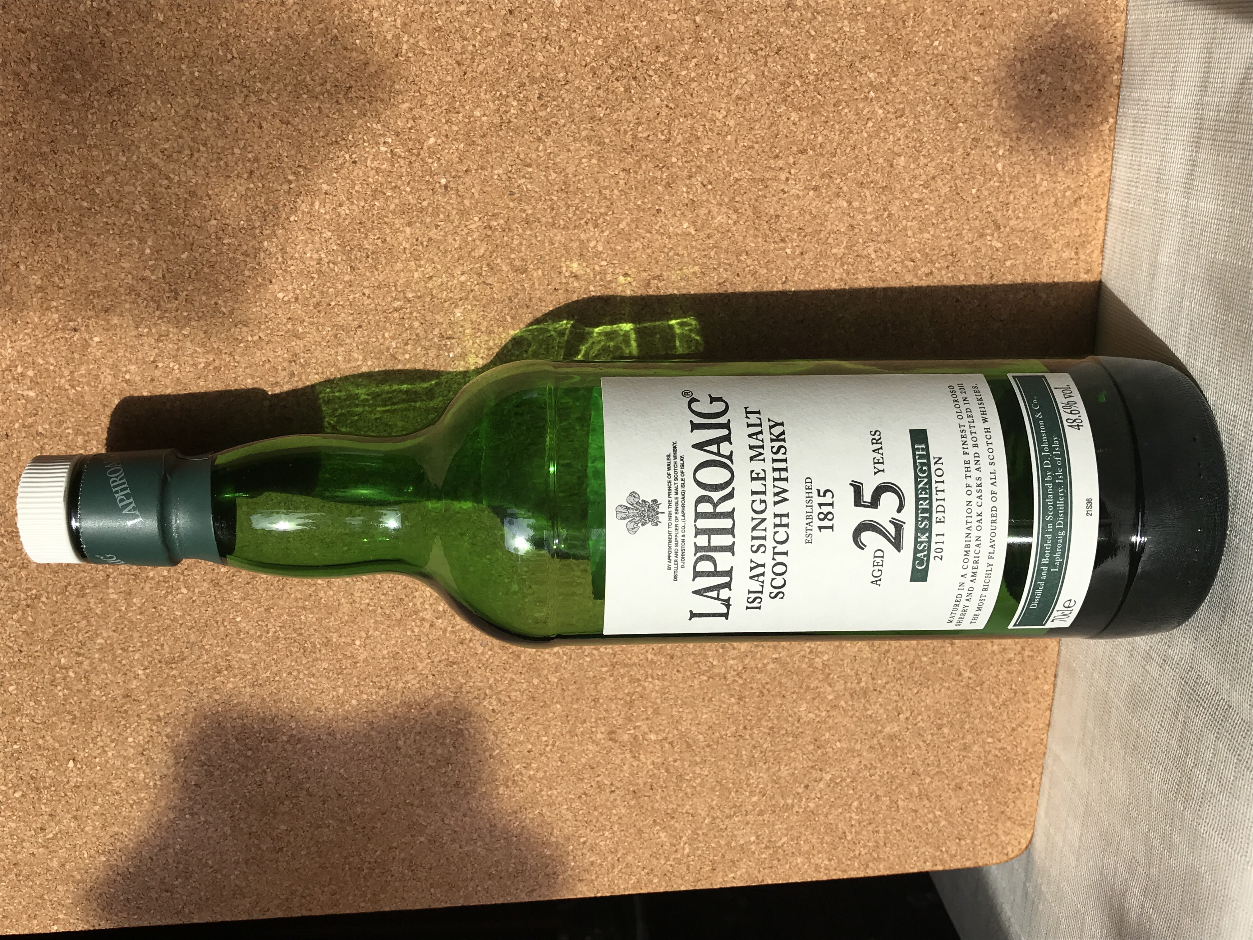 Laphroaig 25 Year Cask Strength (2011 Edition)
