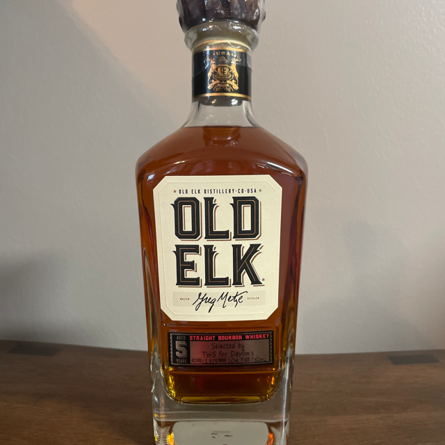 Old Elk - Straight Bourbon Whiskey - Barrel Pick (TWS for Devlin's)