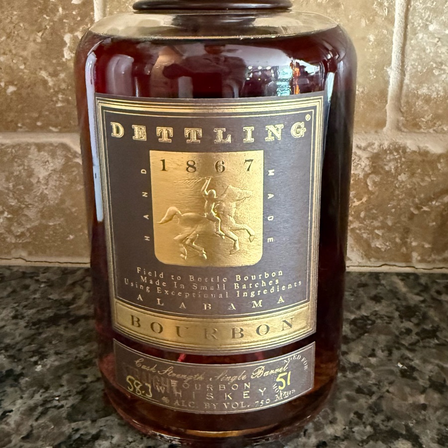 Dettling Cask Strength Single Barrel Bourbon