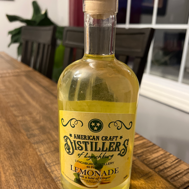 American Craft Distiller's Lemonade
