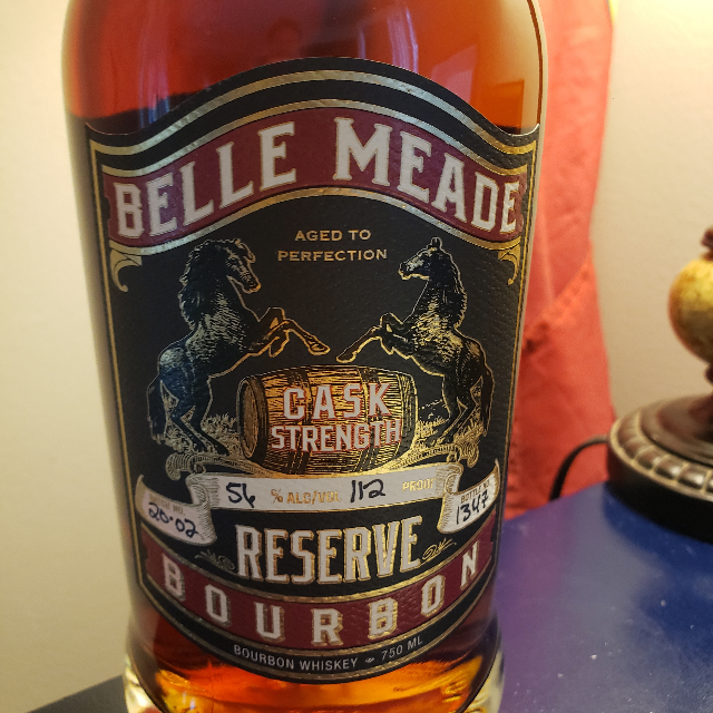BELLE MEADE CASK STRENGTH RESERVE BOURBON BATCH 20-02 (HYVEE)