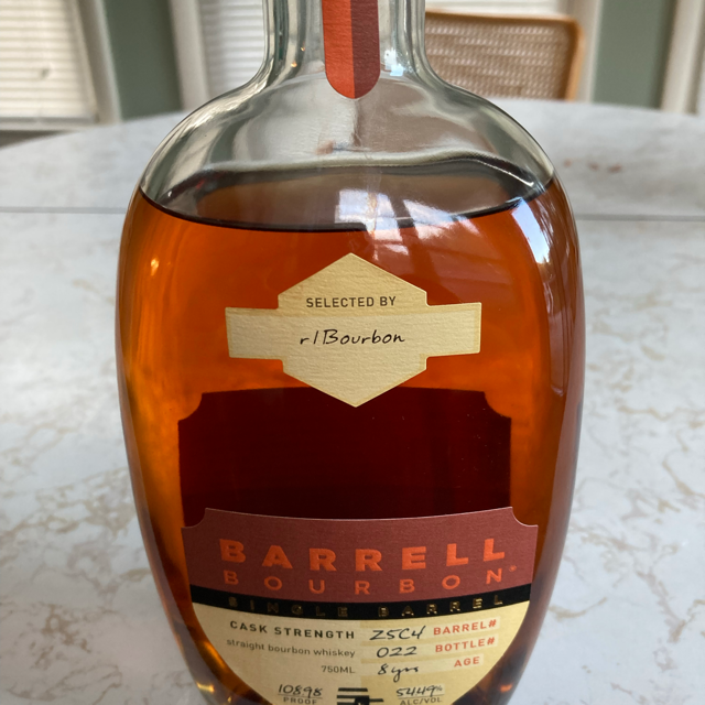 Barrell Bourbon Single Barrell Cask Strength Z5C4