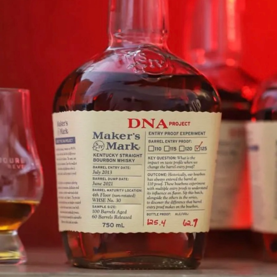 Maker's Mark DNA Project Barrel Entry Proof: 125