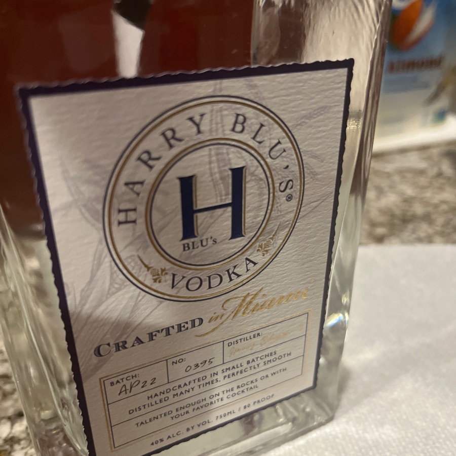 Harry Blu's Vodka